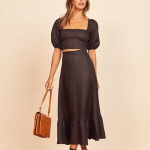 Reformation Yucca Linen Two Piece